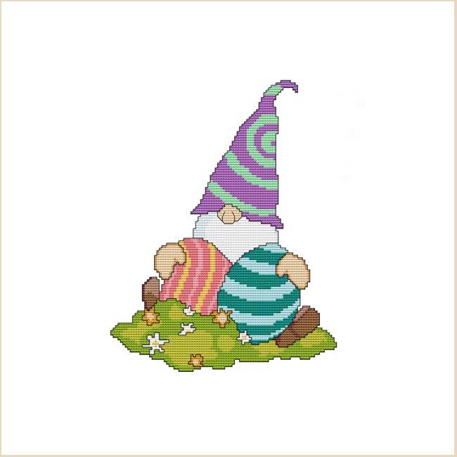 Easter Eggs Gnome